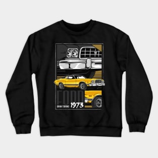 Vintage V8 Torino Car Crewneck Sweatshirt